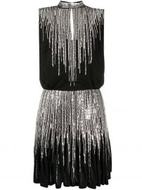 Embellished Mini Dress by Balmain at Farfetch